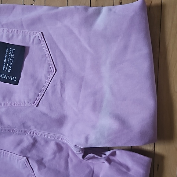 Paige Womens Transcend Verdugo Ankle Jeans Mid Rise Ultra Skinny Light Orchid 29 - Picture 5 of 5